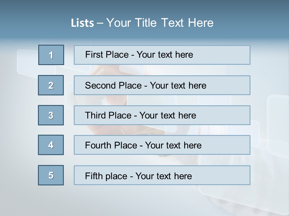 Push Futuristic Virtual PowerPoint Template