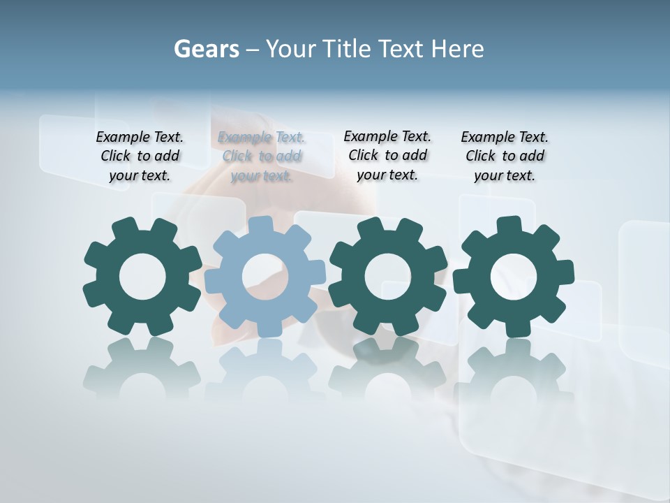 Push Futuristic Virtual PowerPoint Template