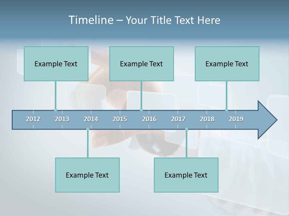 Push Futuristic Virtual PowerPoint Template
