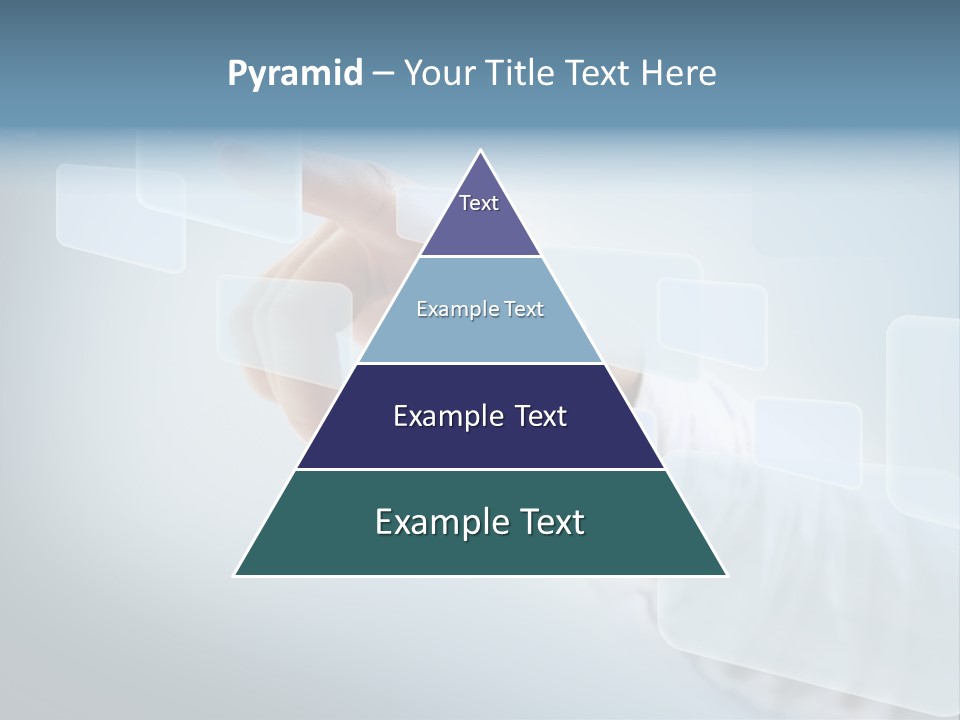 Push Futuristic Virtual PowerPoint Template