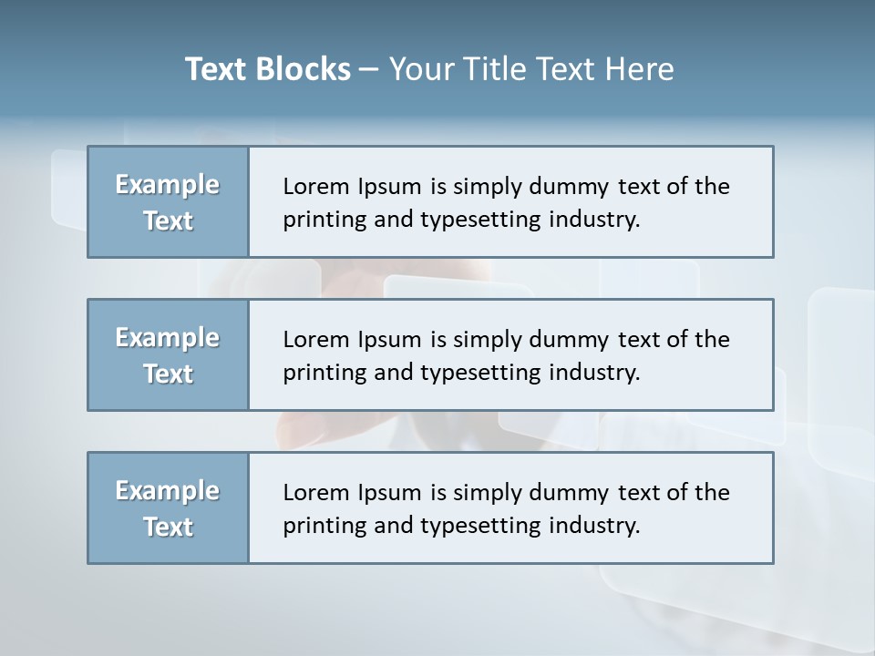Push Futuristic Virtual PowerPoint Template