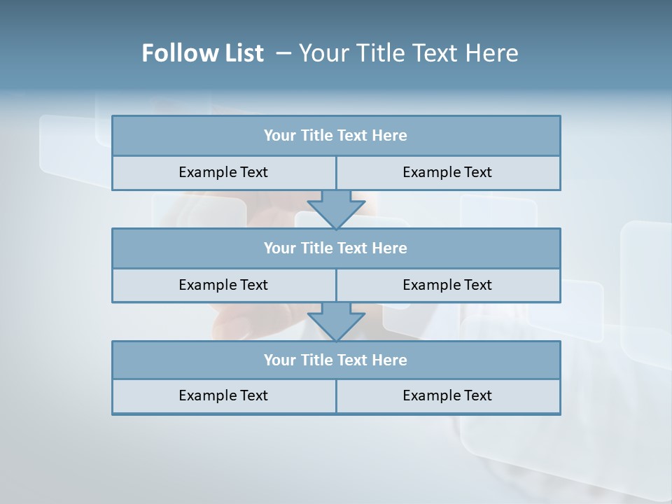 Push Futuristic Virtual PowerPoint Template