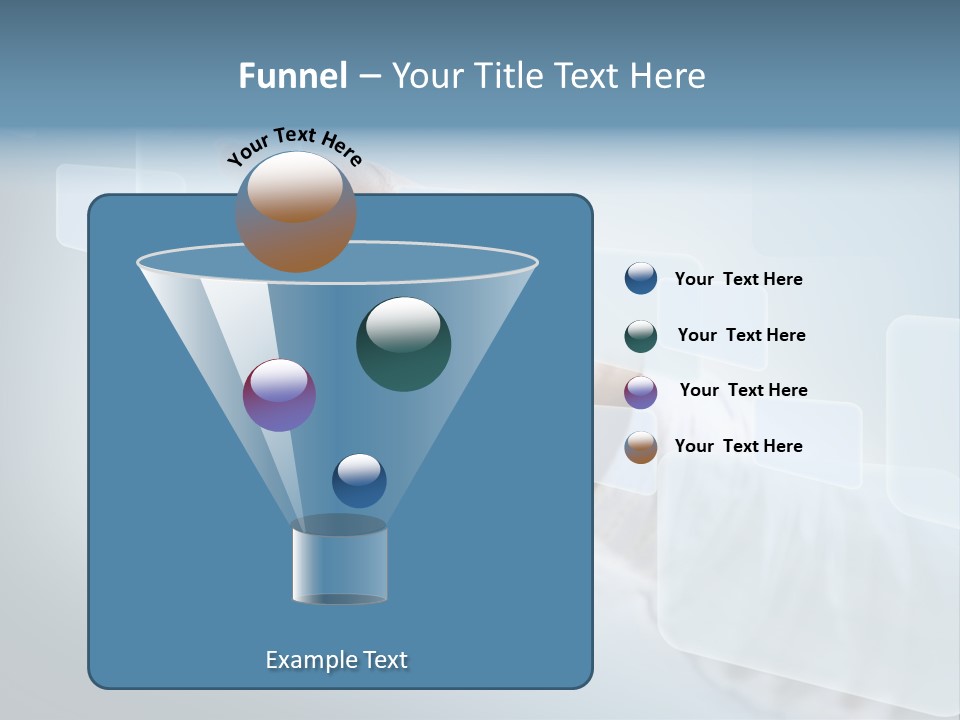 Push Futuristic Virtual PowerPoint Template