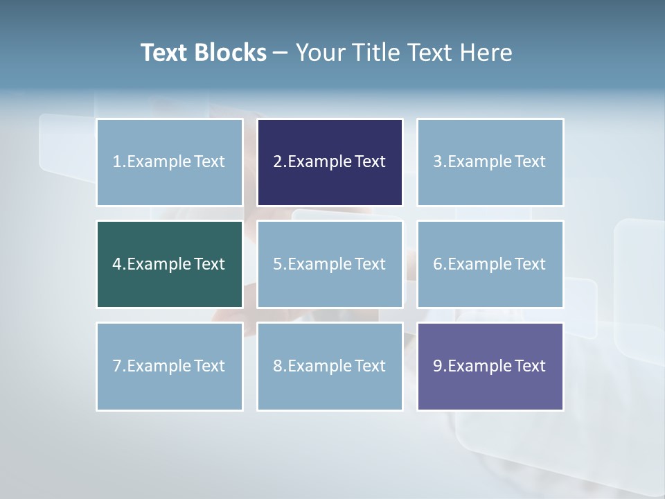 Push Futuristic Virtual PowerPoint Template