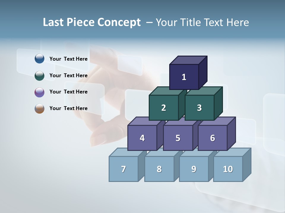 Push Futuristic Virtual PowerPoint Template