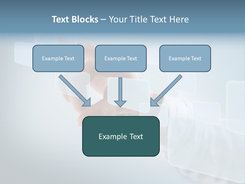 Push Futuristic Virtual PowerPoint Template