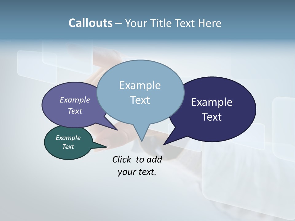 Push Futuristic Virtual PowerPoint Template