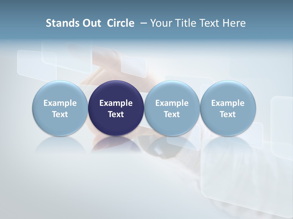 Push Futuristic Virtual PowerPoint Template