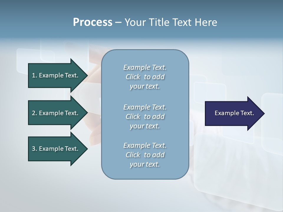 Push Futuristic Virtual PowerPoint Template