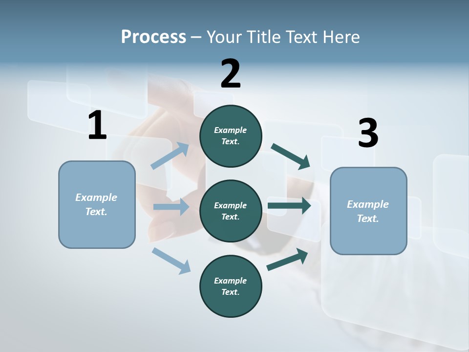 Push Futuristic Virtual PowerPoint Template
