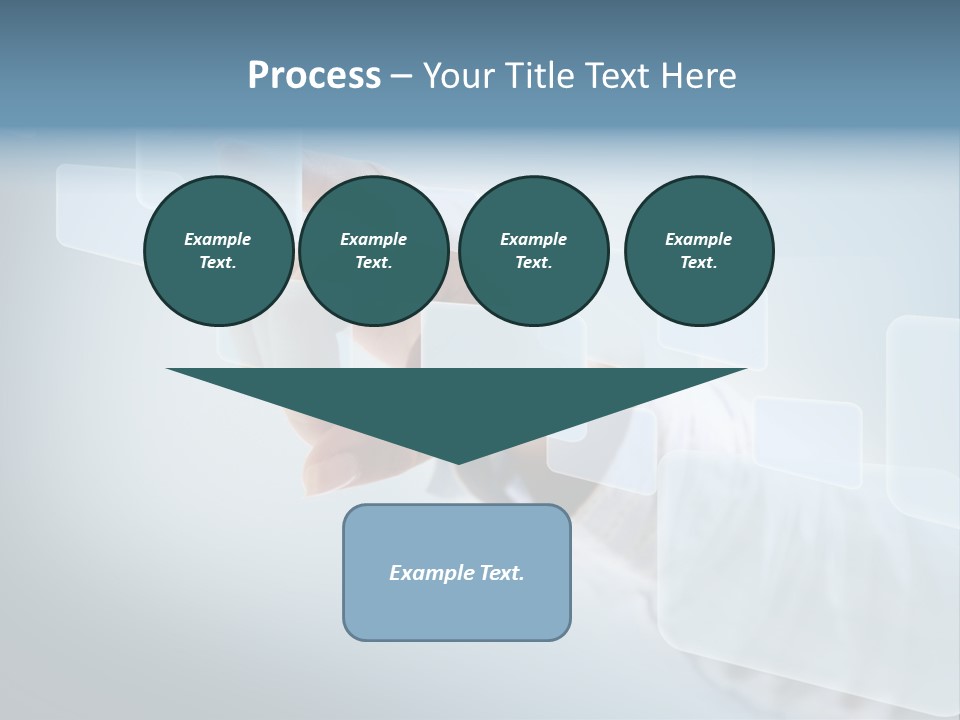 Push Futuristic Virtual PowerPoint Template
