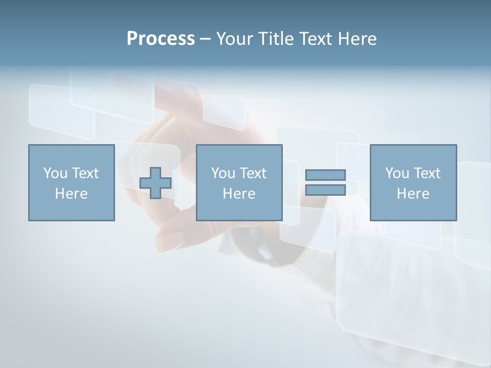 Push Futuristic Virtual PowerPoint Template