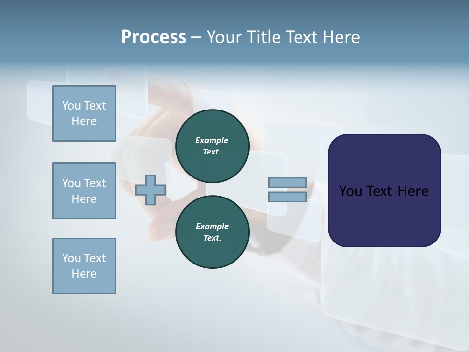 Push Futuristic Virtual PowerPoint Template