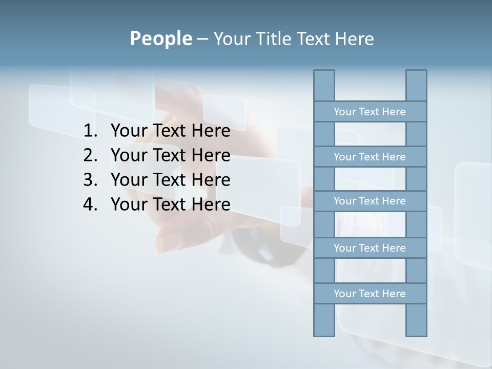 Push Futuristic Virtual PowerPoint Template