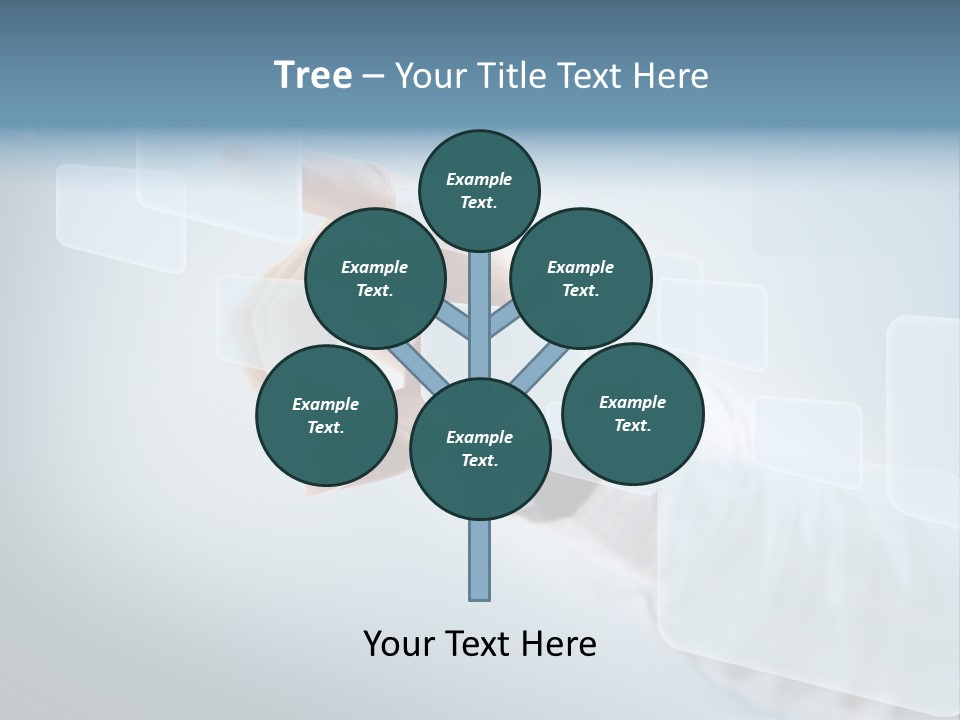 Push Futuristic Virtual PowerPoint Template