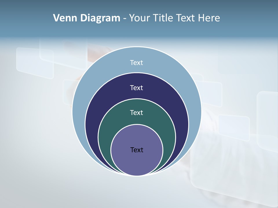 Push Futuristic Virtual PowerPoint Template