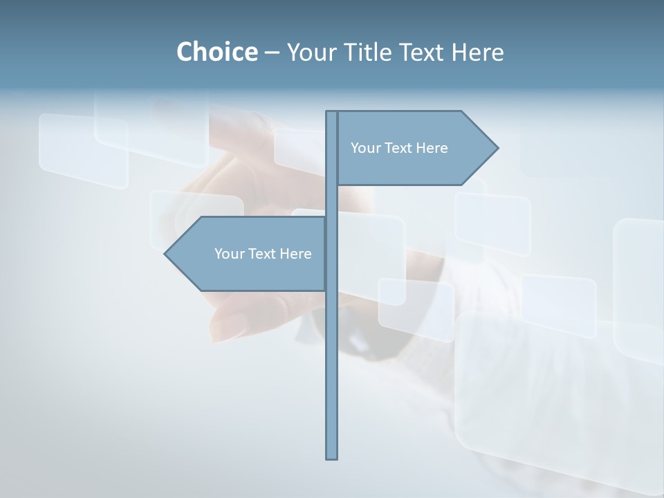 Push Futuristic Virtual PowerPoint Template