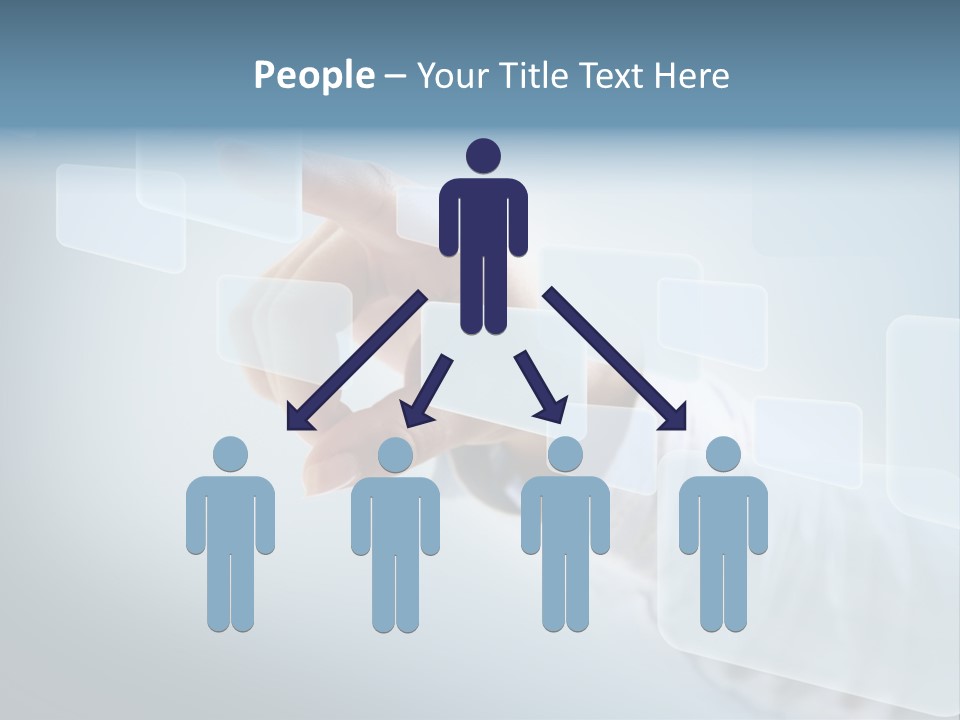 Push Futuristic Virtual PowerPoint Template