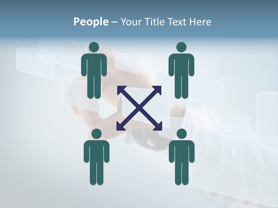 Push Futuristic Virtual PowerPoint Template