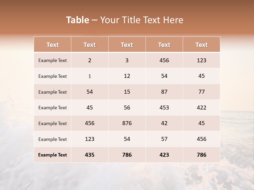 Sunlight Woman Girl PowerPoint Template