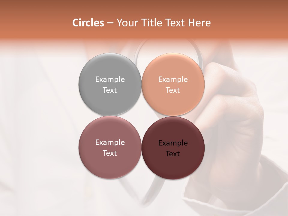 Space Woman Copyspace PowerPoint Template