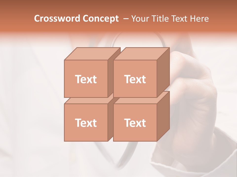 Space Woman Copyspace PowerPoint Template
