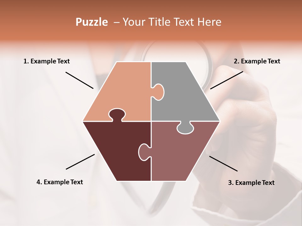 Space Woman Copyspace PowerPoint Template