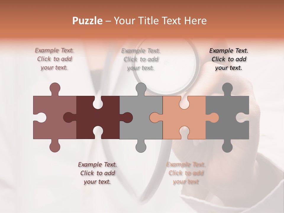 Space Woman Copyspace PowerPoint Template