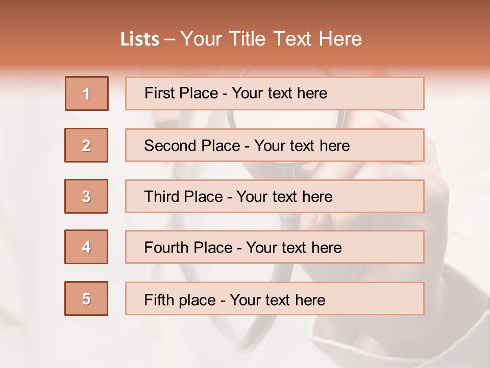 Space Woman Copyspace PowerPoint Template