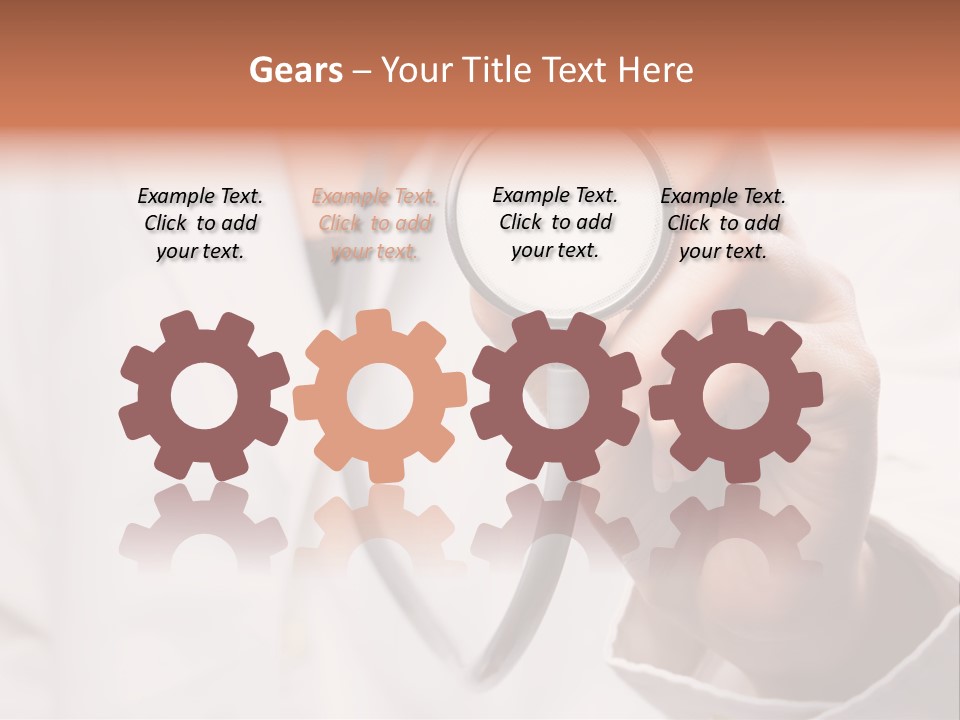 Space Woman Copyspace PowerPoint Template