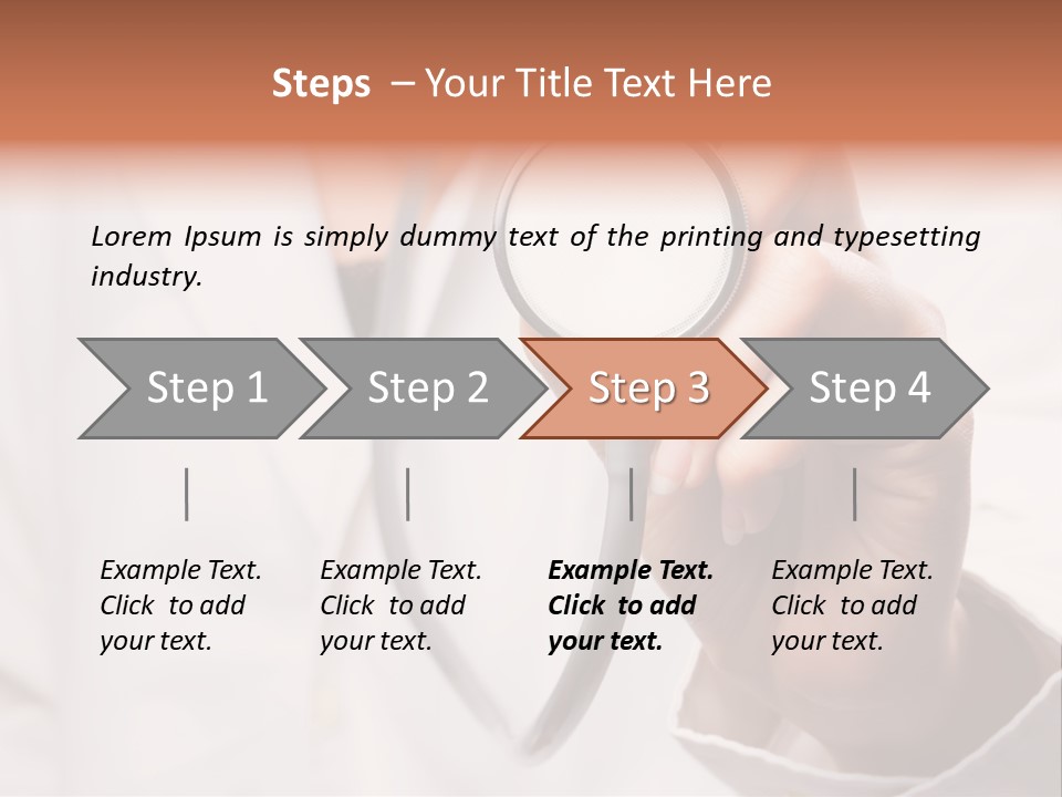 Space Woman Copyspace PowerPoint Template