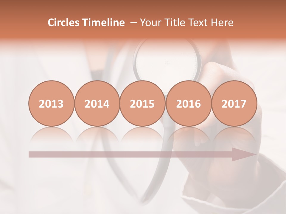 Space Woman Copyspace PowerPoint Template