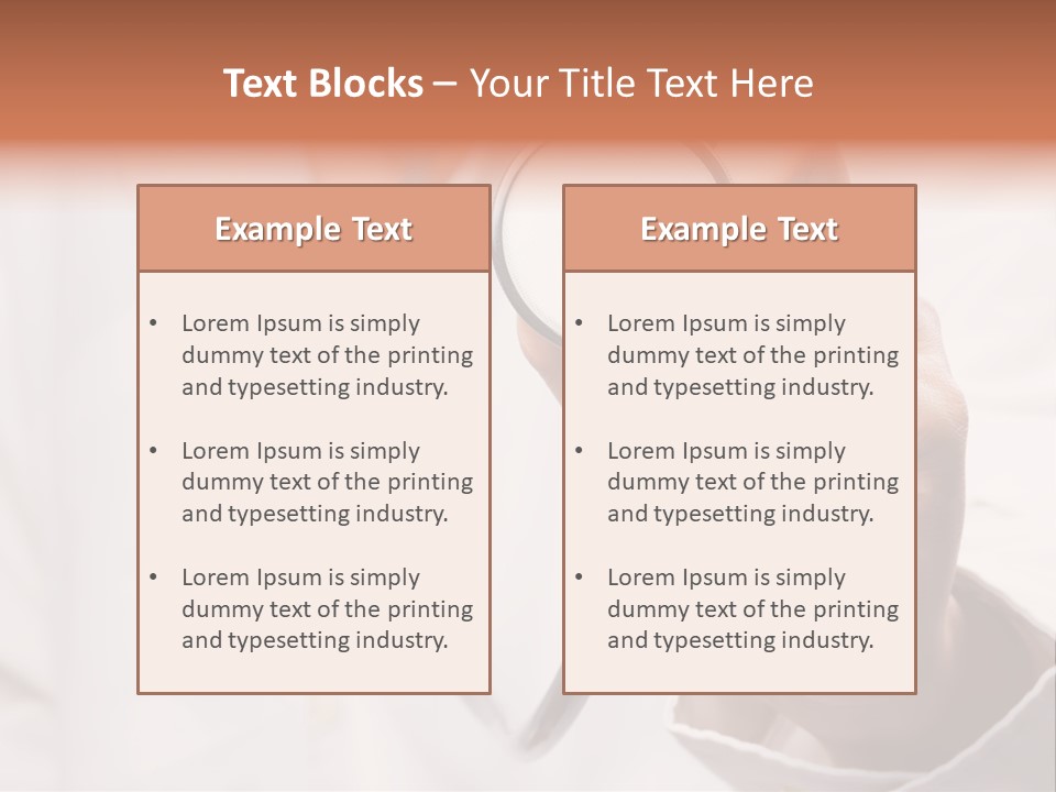 Space Woman Copyspace PowerPoint Template