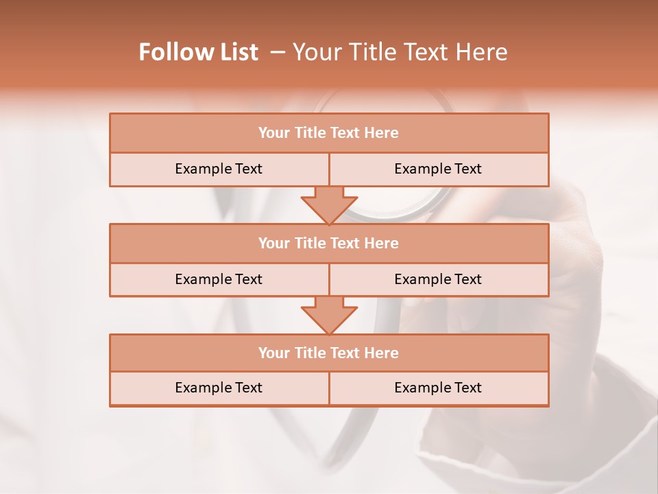 Space Woman Copyspace PowerPoint Template