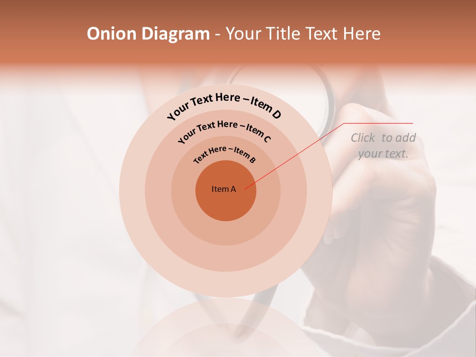 Space Woman Copyspace PowerPoint Template