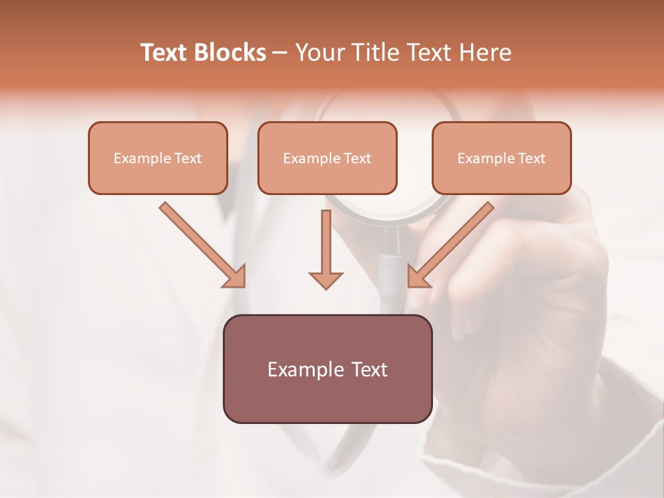 Space Woman Copyspace PowerPoint Template