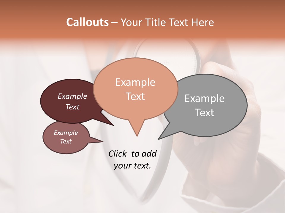 Space Woman Copyspace PowerPoint Template