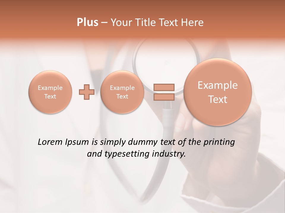 Space Woman Copyspace PowerPoint Template