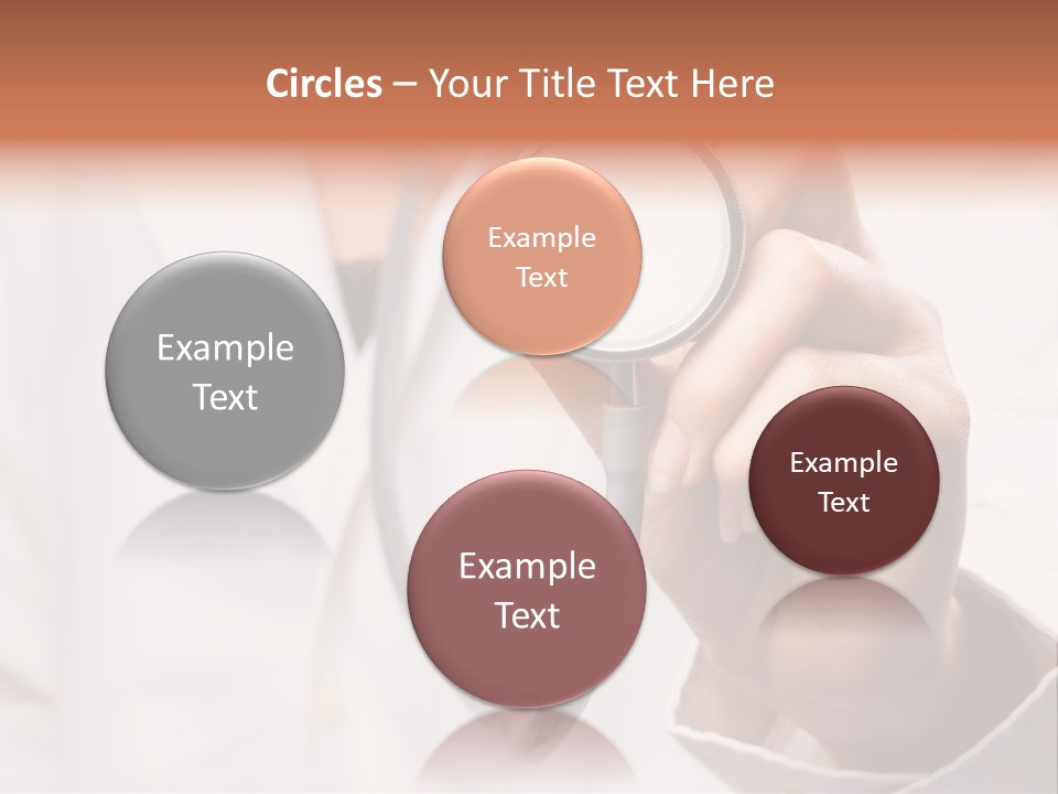 Space Woman Copyspace PowerPoint Template