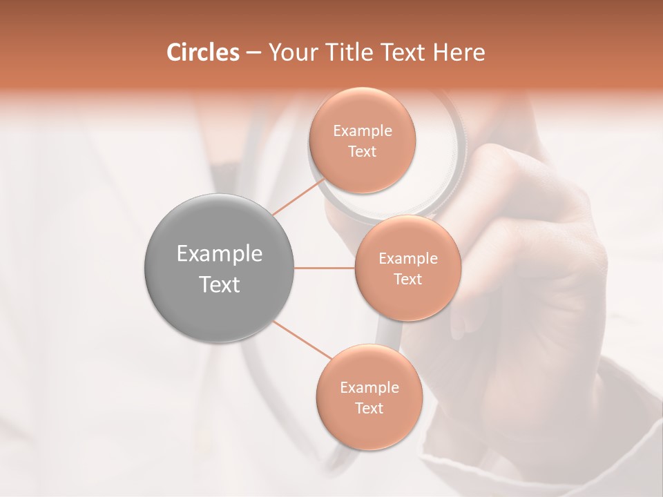 Space Woman Copyspace PowerPoint Template