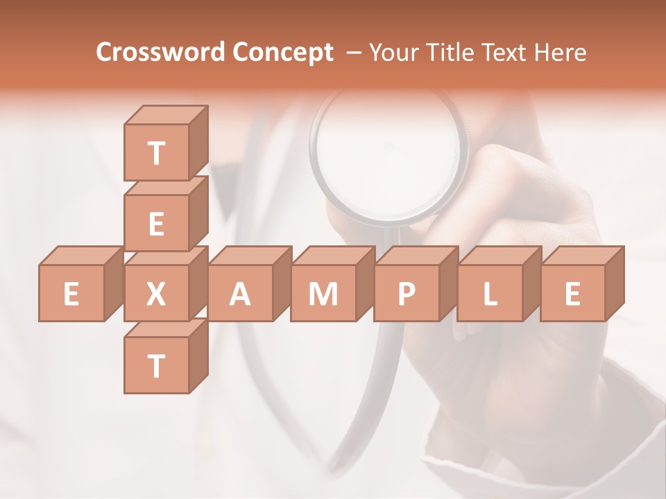 Space Woman Copyspace PowerPoint Template