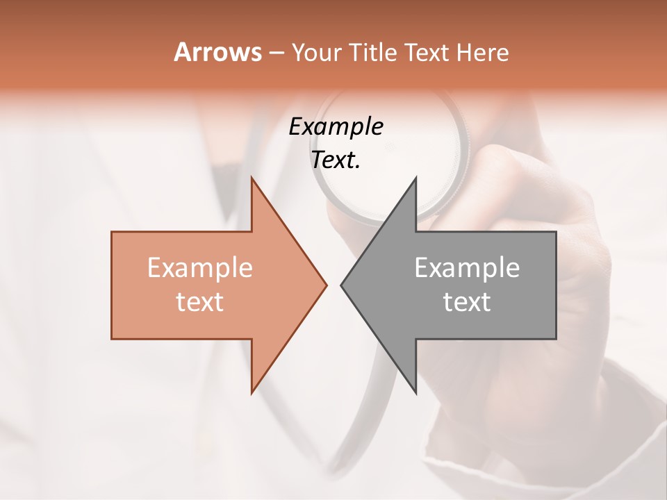 Space Woman Copyspace PowerPoint Template