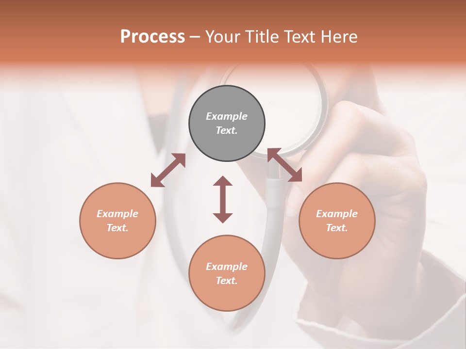 Space Woman Copyspace PowerPoint Template