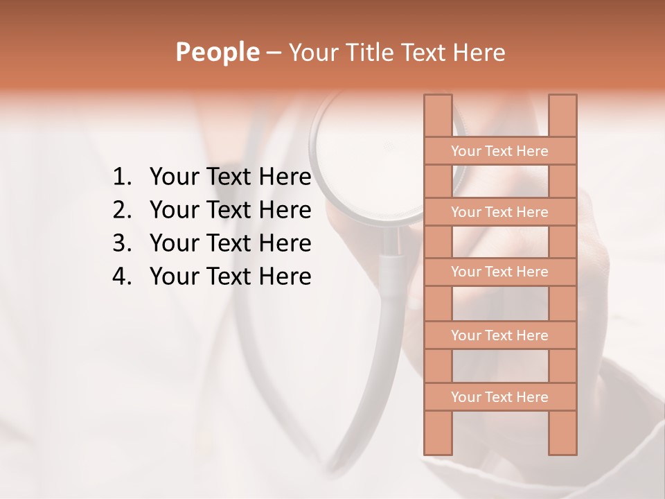 Space Woman Copyspace PowerPoint Template
