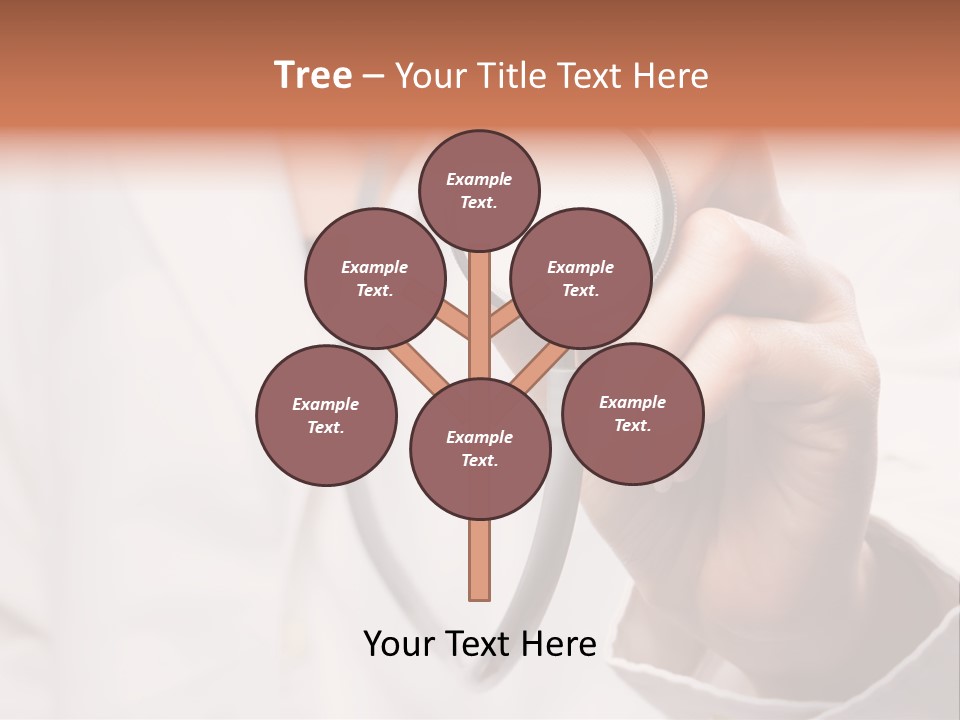 Space Woman Copyspace PowerPoint Template