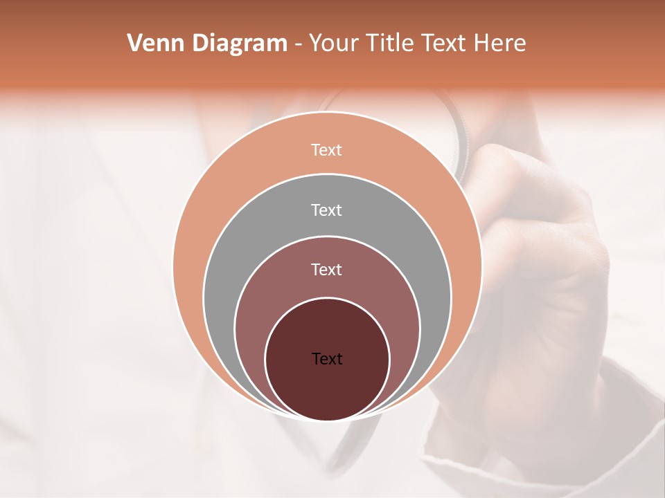 Space Woman Copyspace PowerPoint Template