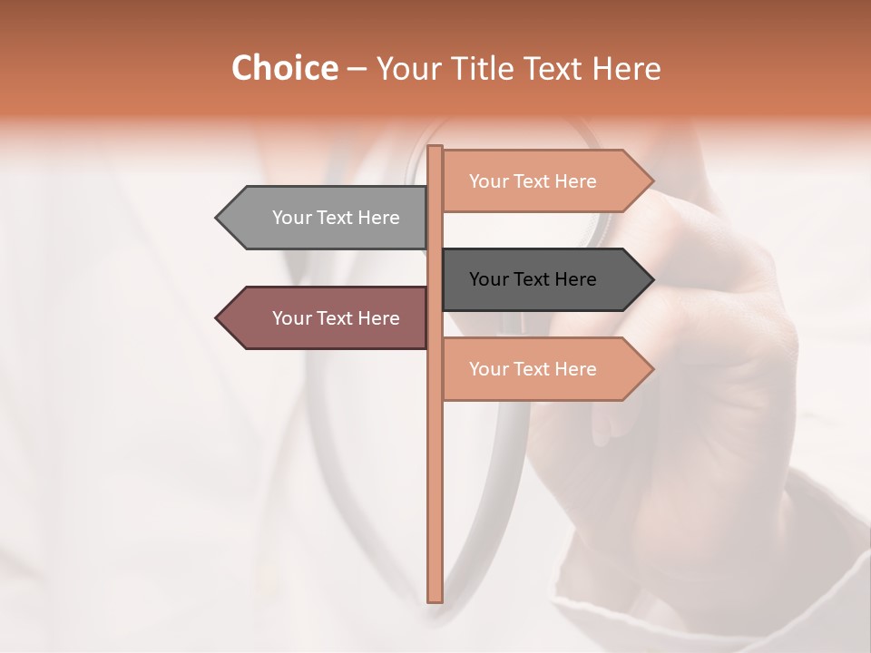 Space Woman Copyspace PowerPoint Template