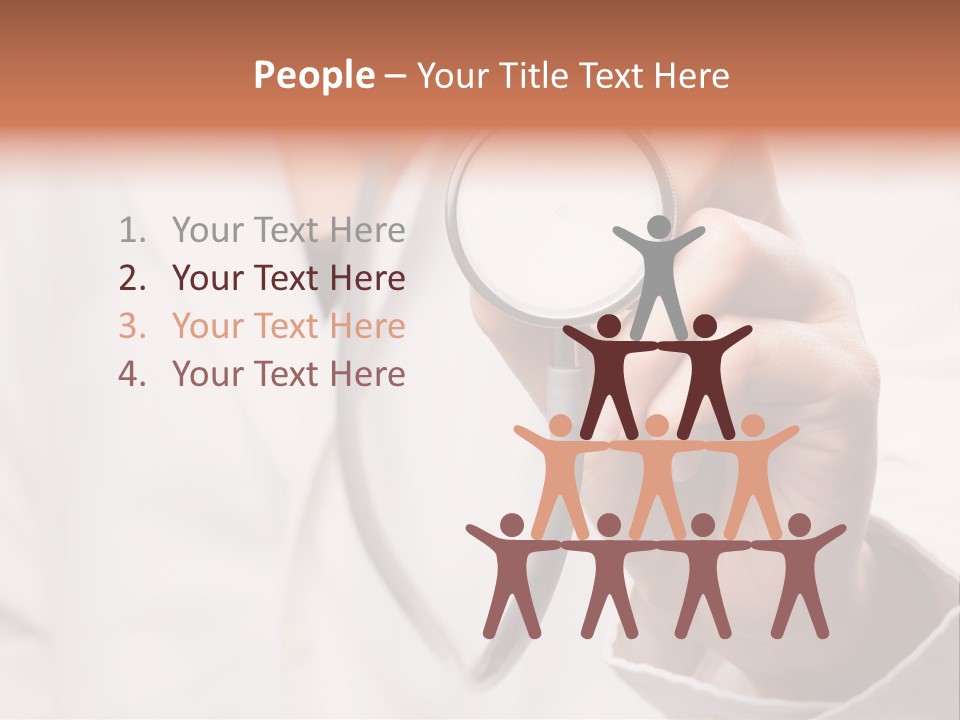 Space Woman Copyspace PowerPoint Template