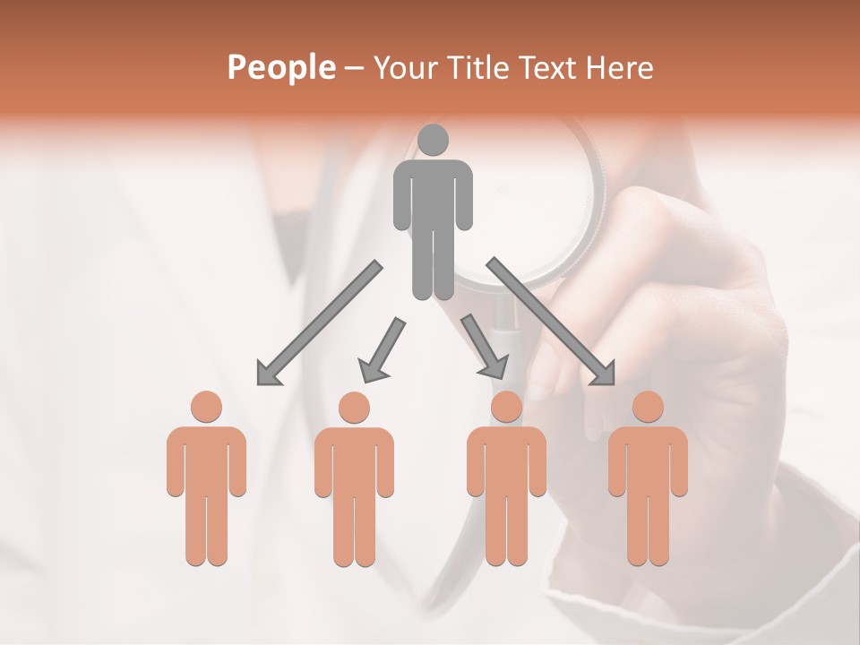 Space Woman Copyspace PowerPoint Template