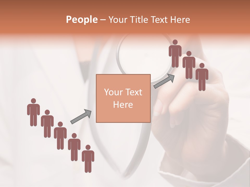 Space Woman Copyspace PowerPoint Template